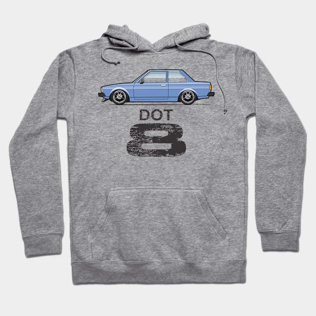 Dot 8 Blue Hoodie by JRCustoms44